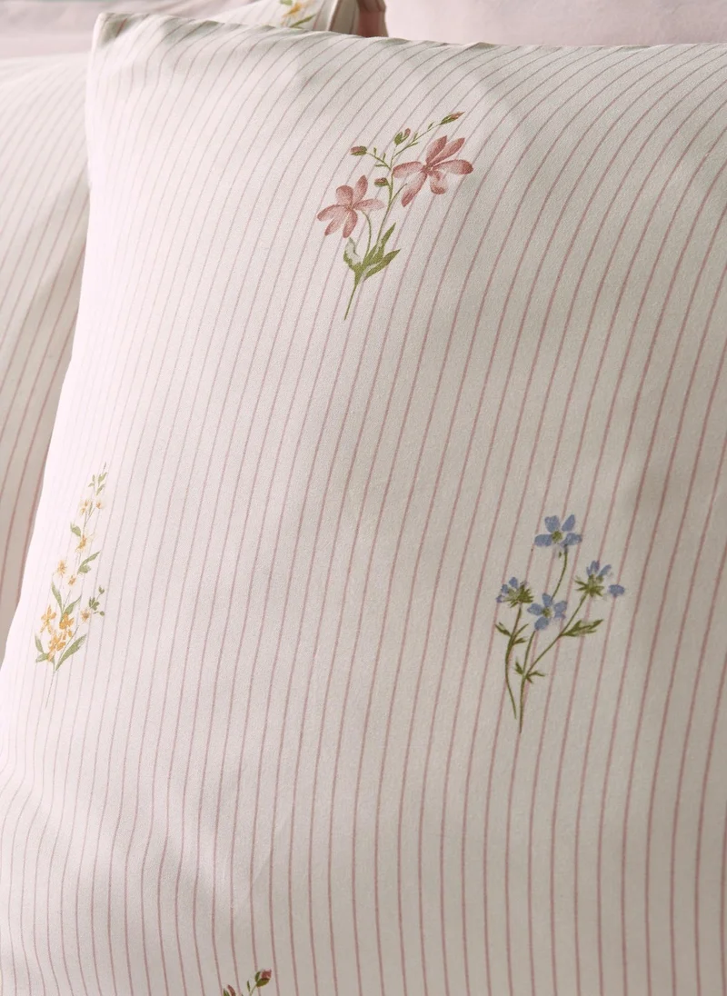 Matalan Pink Floral Duvet Set